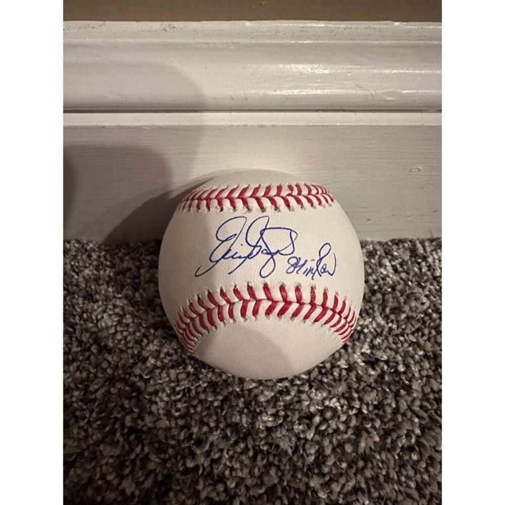 Eric Gagne signed "84 In Row" autographed OMLB Baseball LA Dodgers Beckett